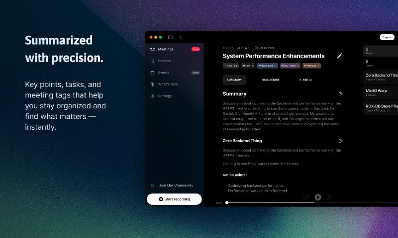 7. Spellar标语：你的助手具备智能模式，可用于记录并导出笔记