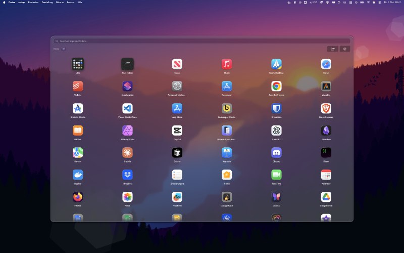 10. Launchie标语：适用于 macOS 26 系统的启动台替代品，可用于查找你所有的应用程序