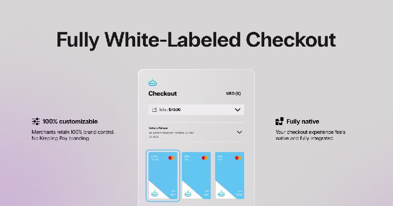 5. Krepling Pay标语：无需注册账号，一键结账，助力销量提升