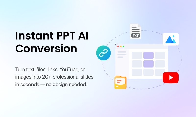 4. PPT.AI标语：想象一下，如果有像Cursor（一款代码编辑工具）那样便捷的工具来处理 PowerPoint 演示文稿就好了