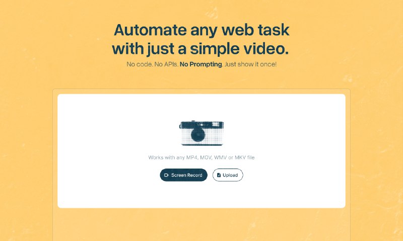 PH今日热榜 | 2025-12-011. Ripplica标语：只需一个简单的视频，就能自动完成任何网页任务