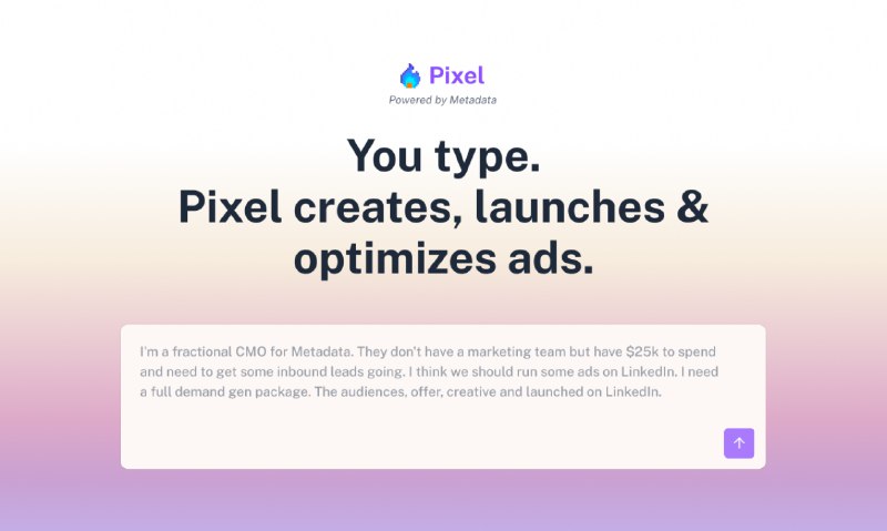 2. Pixel标语：不用在7个广告平台间疲于奔命，就能扩大效果广告投放规模