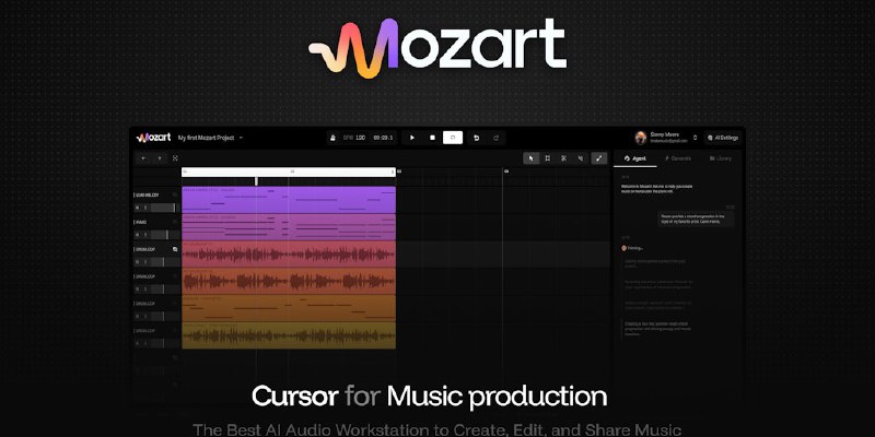 Mozart AI: Cursor for music production | Product Hunt