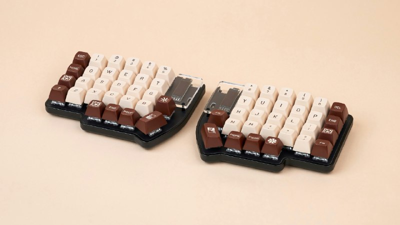 10. Lily Pad标语：一款高端分体式键盘介绍：“睡莲板”（Lily Pad）是一款高品质的铝制分体式键盘，专为Lily58布局设计