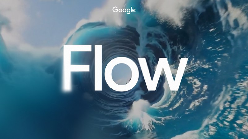 4. Google Flow标语：借助Veo 3实现由人工智能驱动的电影制作介绍：一种新型的人工智能电影制作工具，它融合了Veo、Imagen和Gemini的精华，专为创作者打造，也由创作者参与构建
