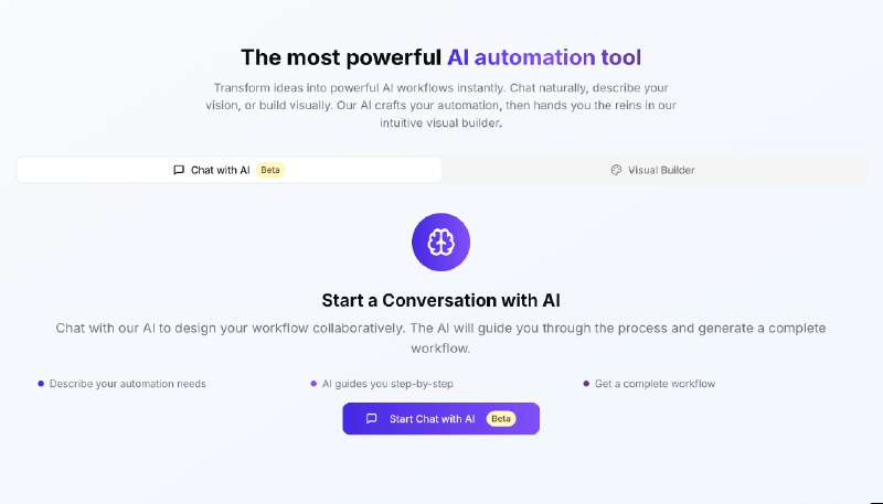 10. Intilium标语：简化的人工智能工作流程介绍：英蒂利姆人工智能（Intilium AI）是排名第一的人工智能自动化平台，拥有100多个专用节点