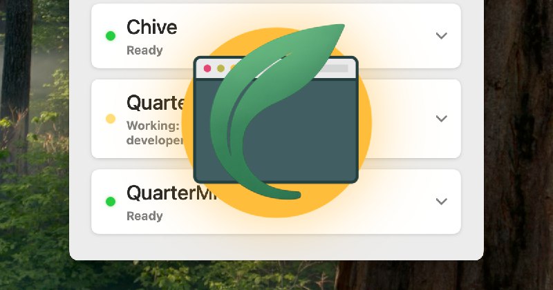 7. Chive标语：与Claude代码搭配使用的macOS应用程序注：“Claude”是人工智能名称，在没有特定官方中文名称的情况下，一般保留英文