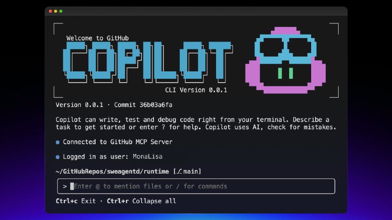 PH今日热榜 | 2025-09-281. Github Copilot CLI标语：副驾驶（Copilot）对克劳德代码（Claude Code）和代码库命令行界面（Codex CLI）的回应介绍：Copilot CLI 是 GitHub 推出的基于终端的编码助手