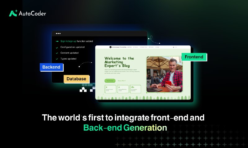 PH今日热榜 | 2025-07-041. Autocoder.cc标语：首款全栈沉浸式编码工具介绍：让#自动编码器搭建一个网站 = 前端 + 后端 + 数据库，不需要速泊贝斯（Supabase）！Product Hunt: 查看详情产品网站: 立即访问关键词：Autocoder.cc,全栈编码工具,构建网站,前端后端数据库集成票数：🔺772是否精选：是发布时间：2025年07月03日 PM03:01 (北京时间)
