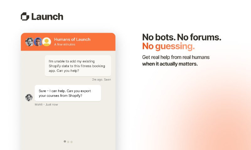 PH今日热榜 | 2025-08-011. Launch标语：借助人工智能和真人支持，创建功能完备的应用程序
