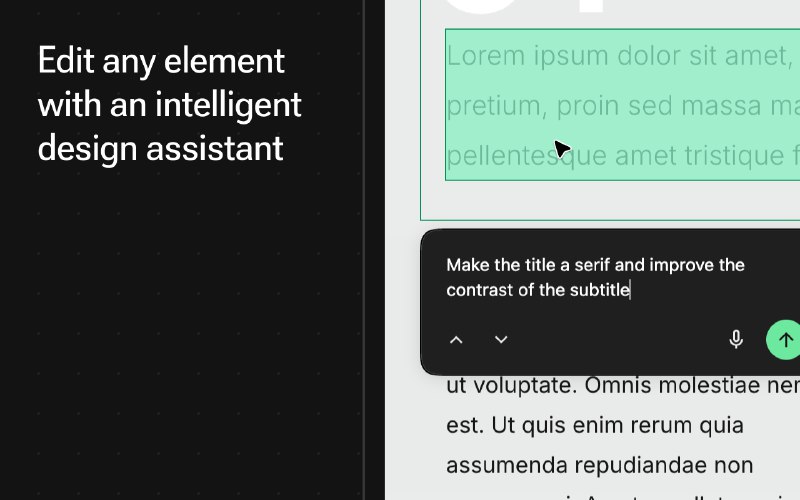 9. VibeCSS标语：适用于谷歌浏览器的人工智能设计助手介绍：这是在真实网页上对网页设计进行快速原型搭建和试验的最快方法