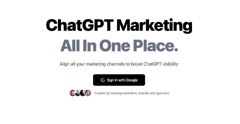 5. ChatGPT Marketing标语：通过整合所有营销渠道来提高ChatGPT的知名度