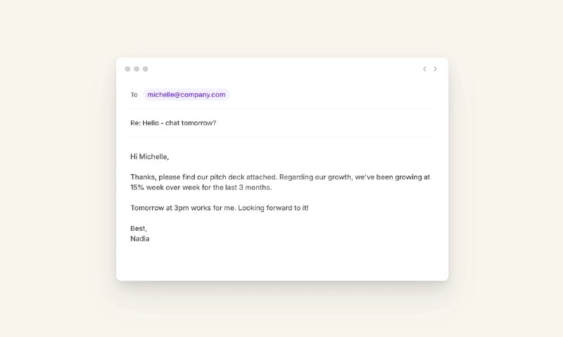 8. Lightfern for Email标语：心灵感应式人工智能写作工具这里“telepathic”本意指“心灵感应的”，用在这个语境中是形容这款人工智能写作工具就好像能读懂使用者心思一样，帮助其进行写作，所以翻译为“心灵感应式”