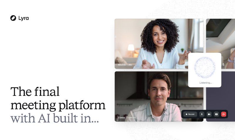 2. Lyra标语：为每一通电话进行录音、转录，并自动生成待办事项