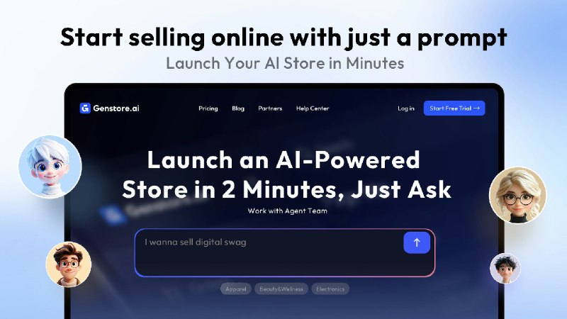 PH今日热榜 | 2025-09-111. Genstore.ai标语：只需一个指令，即可开启线上销售之旅