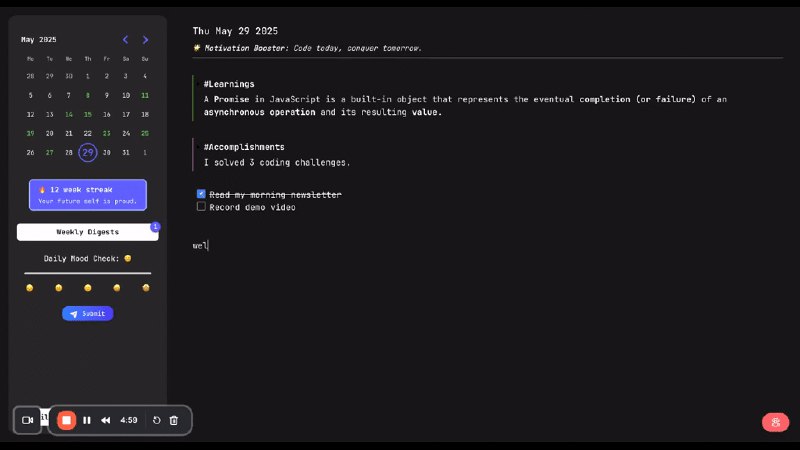 3. Jots标语：发掘写日志的好处，让自己成为更出色的开发者