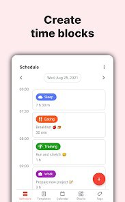 4. TimeTune标语：采用时间分块法安排日常事务，告别日程安排的混乱局面
