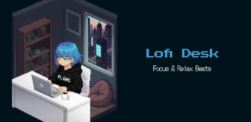 8. Lofi Desk标语：能根据你的音乐变换场景的动态房间与陪伴模式 解析：“Dynamic room”直译为“动态房间”，这里可以理解为房间的场景会根据音乐动态变化；“companion”有陪伴的意思，结合语境推测是一种陪伴模式，整体翻译尽量用简洁易懂的表达，符合日常对话风格