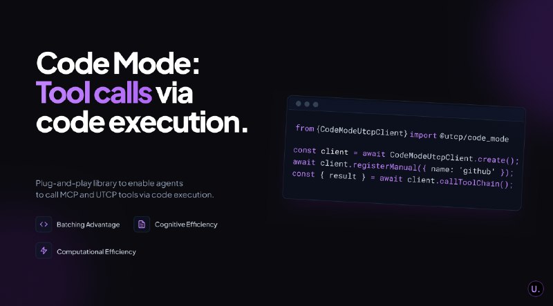 9. Code Mode标语：将MCP代币的使用量削减68%