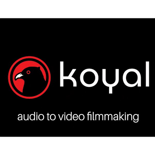 4. Koyal标语：利用人工智能将你的音频转化为个性化影片