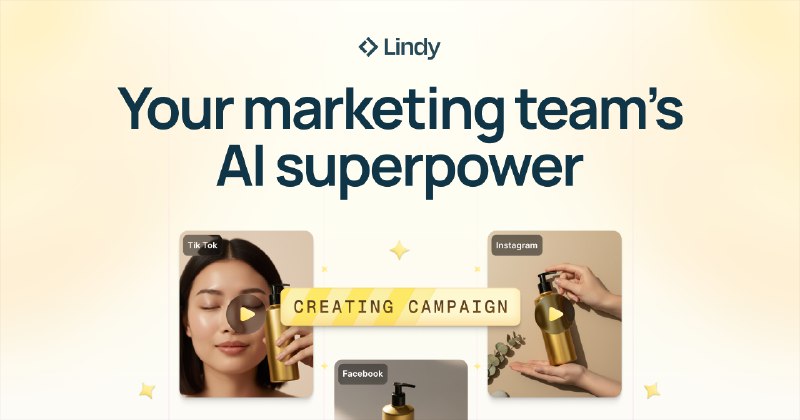 3. AI CMO by Lindy标语：在几分钟内开展上千项营销实验