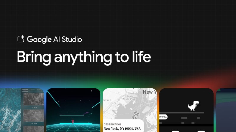 7. Google AI Studio 2.0标语：由反重力技术和Firebase技术驱动的全栈式活力编码体验注：“反重力”这里可能是一种形象化、夸张的表述，在IT语境里可能代表某种独特、强大的技术理念或能力；Firebase是谷歌的一个移动应用开发平台