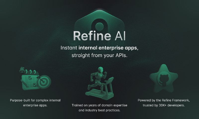 7. RefineAI标语：五分钟内为你的企业内部应用程序搭建 API（应用程序编程接口）这里“API”如果读者群体是对 IT 不太了解的大众，也可以直接表述为“应用程序编程接口”；如果是对 IT 有一定了解的群体，保留“API”更简洁