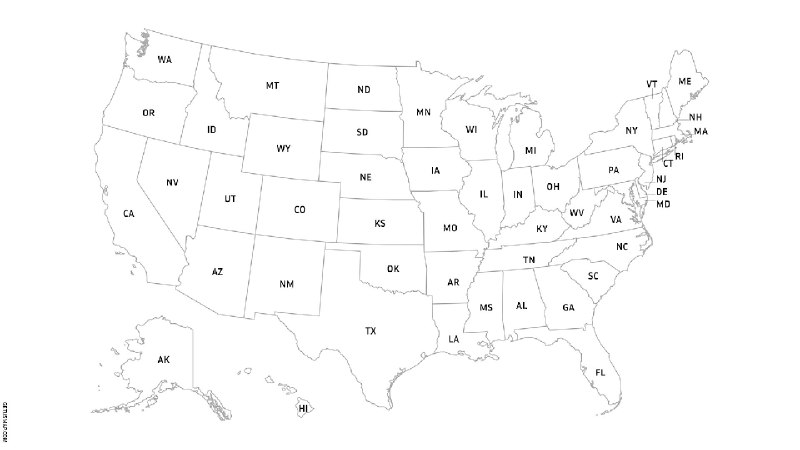 7. Free maps of USA - vector, hi-res, yours标语：为你的项目免费下载美国地图，提供 JPG、SVG、PNG 格式