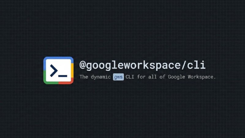 3. Google Workspace CLI标语：为人类和智能体打造的谷歌工作空间生态系统命令行界面工具解释：“CLI”是“Command - Line Interface”的缩写，即“命令行界面”；“Google Workspace ecosystem”就是“谷歌工作空间生态系统”；“built for humans & agents”表示“为人类和智能体打造” 