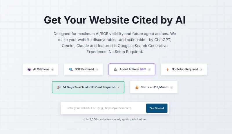 9. PrivateHub.ai标语：让你的网站能被人工智能“看见”介绍：推出 PrivateHub.ai——首个让网站能被人工智能发现的平台