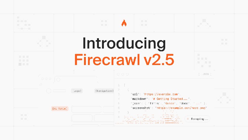 4. Firecrawl v2.5标语：全球顶尖的网络数据应用程序编程接口这里“Web Data API”直译为“网络数据应用程序编程接口” ，“The world's best”翻译为“全球顶尖的”，这样的表达符合科普杂志或日常对话的风格