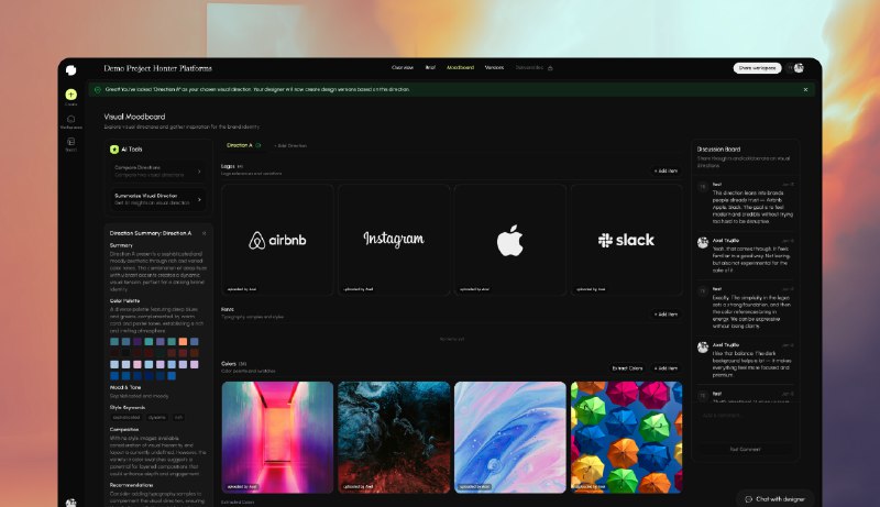 8. Honter标语：即便你单枪匹马，也能像工作室一样运作设计项目