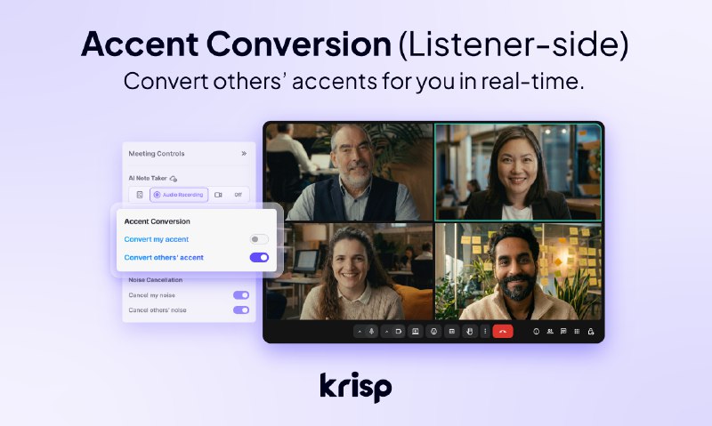 PH今日热榜 | 2026-03-041. Krisp Accent Conversion 标语：实时理解带口音的讲话内容介绍：“听众口音转换”功能可实时消除口音障碍