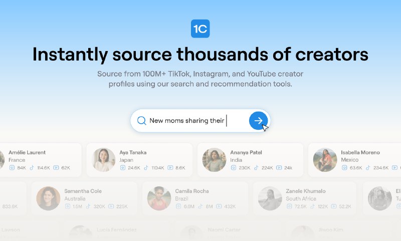 3. 1stCollab标语：全自动化、实现投资回报率优化的网红营销平台介绍：“第一合作”（1stCollab）是测试、优化和扩大你的网红营销项目的最快途径