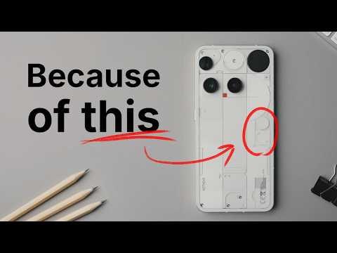 4. Nothing Phone (3)标语：除了灯光效果，还有全新的字形矩阵哦