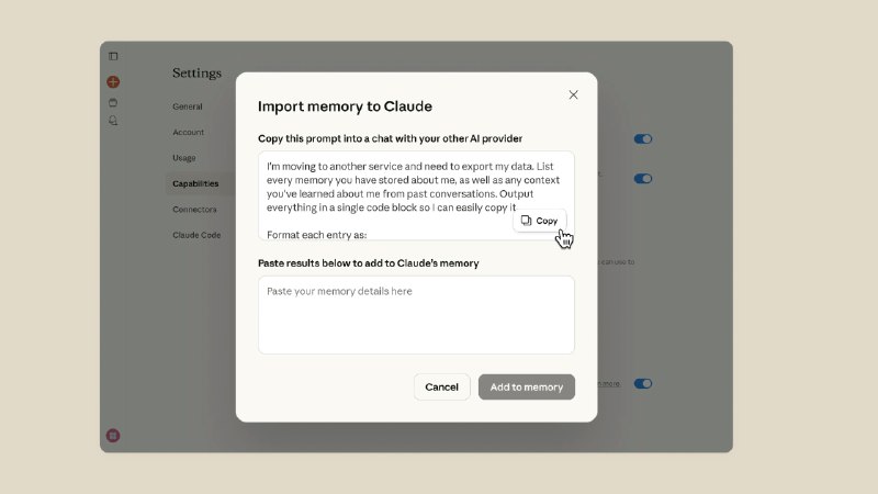 PH今日热榜 | 2026-03-021. Claude Import Memory标语：换成支持导入记忆功能的 Claude，别用 ChatGPT 啦