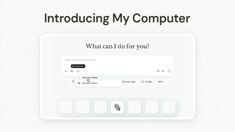 PH今日热榜 | 2026-03-181. My Computer by Manus AI标语：使用 Manus Desktop 实现文件、应用程序和工作流程的自动化操作