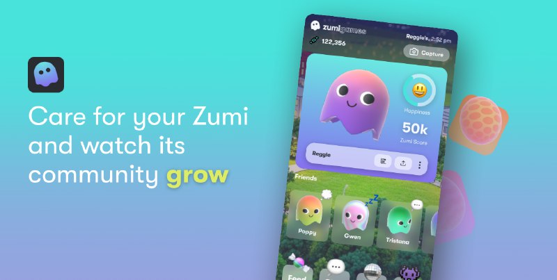 5. ZumiGames标语：拥有自主意识（还会经历各种奇妙冒险）的人工智能宠物介绍：打造属于你自己的、有着独特个性的人工智能宠物，然后让它们在它们的袖珍世界里展开冒险之旅！它们回来时会带着故事、交到的朋友，还有各种惊喜