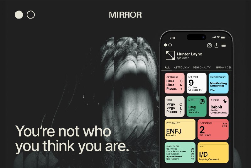 2. Mirror标语：深入了解你自己以及每一段人际关系