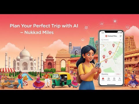 8. NukkadMiles标语：全球高端旅行体验介绍：“街角里程”（Nukkad Miles）是专为你打造的印度个人人工智能旅行规划师