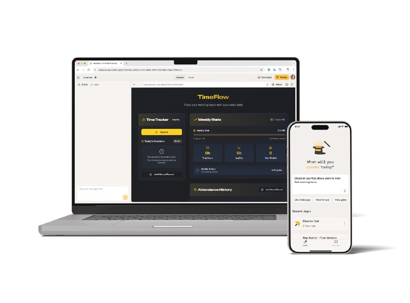 3. Instance标语：从创意到应用程序——瞬间搞定介绍：“实例”（Instance）是一款由人工智能驱动的应用程序构建工具，适用于iOS、安卓系统以及网页端