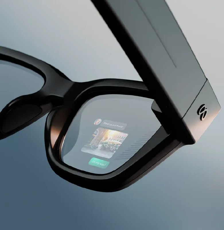 10. Meta Ray-Ban Display标语：一类具有突破性的人工智能眼镜介绍：Meta与雷朋合作推出的智能眼镜是一种新型的人工智能眼镜，它带有一个隐蔽的镜片内彩色显示屏