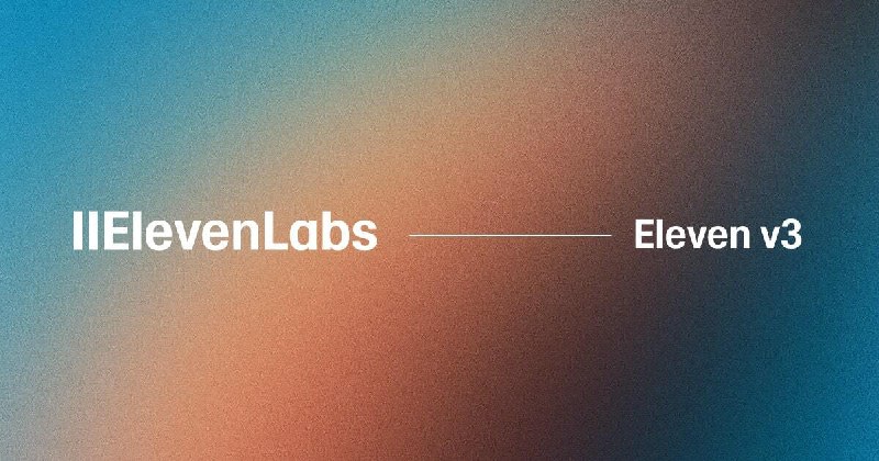 3. Eleven v3 (alpha)标语：有史以来表现力最强的文本转语音模型介绍：它支持70多种语言，能处理多角色对话，还带有诸如【兴奋】【叹息】【大笑】【低语】等音频标签