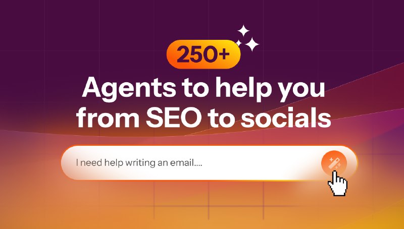 7. Marketing Agents Squad标语：找人工智能助手来帮你处理日常繁琐的营销工作