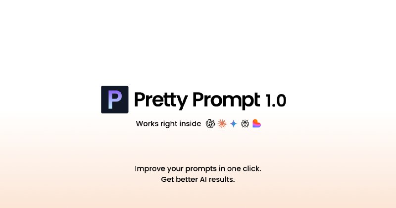 2. Pretty Prompt 1.0 Extension and Web App标语：使用Grammarly来生成提示语