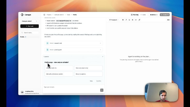 7. Compyle标语：真正能与你协作的人工智能代码编写助手介绍：康派尔（Compyle）是首个能让你在整个编程过程中始终掌握主导权的编码助手