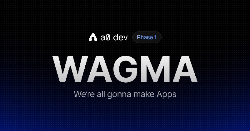 9. a0.dev Phase 1标语：利用人工智能，在几分钟内就能开发出移动应用程序