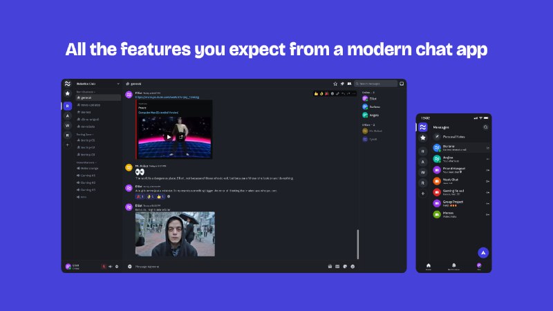 5. Fluxer标语：类似 Discord 的开源即时通讯和网络语音通话平台注：Discord 是一款专为社群设计的免费网络实时通话软件，在上述翻译中保留英文名称，因为它在相关领域较为知名，很多人对其有所了解