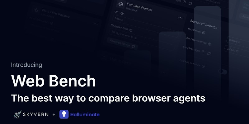 Web Bench: A 10x better benchmark for AI browser agents | Product Hunt