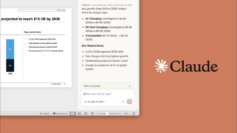 PH今日热榜 | 2026-02-231. Claude in PowerPoint标语：用Claude来创建、编辑和完善PowerPoint演示文稿